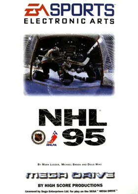 NHL 95 (USA, Europe) box cover front